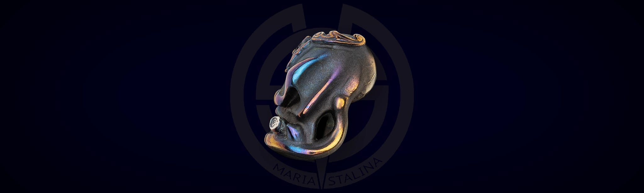 Темлячная бусина Starlingear MF 4132 Cobalt Custom RM_2