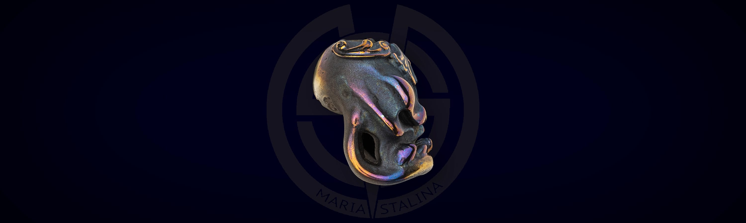 Темлячная бусина Starlingear MF 4132 Cobalt Custom RM_3