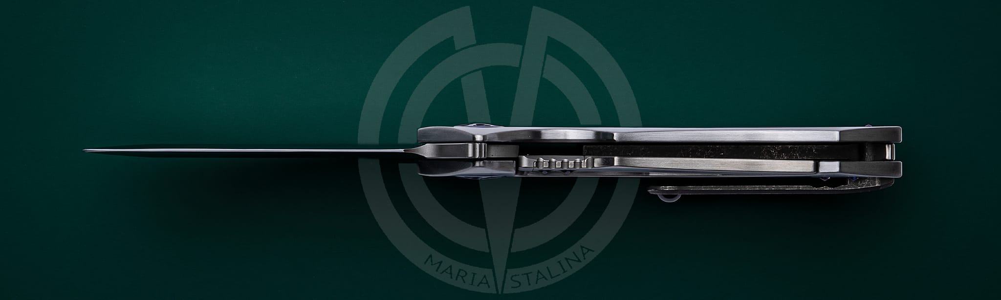 Marfione Custom Knives нож Starlord Abalone_2
