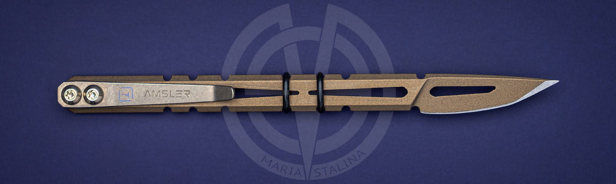 TAD скальпель Hurricane Razor Burnt Bronze_1