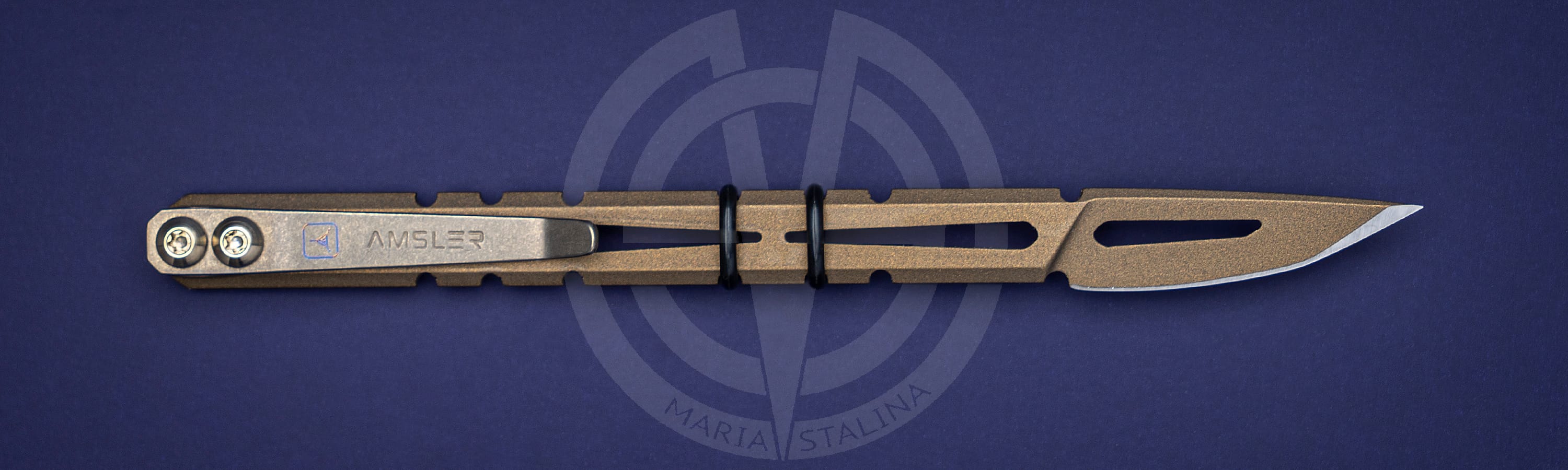 TAD скальпель Hurricane Razor Burnt Bronze_1