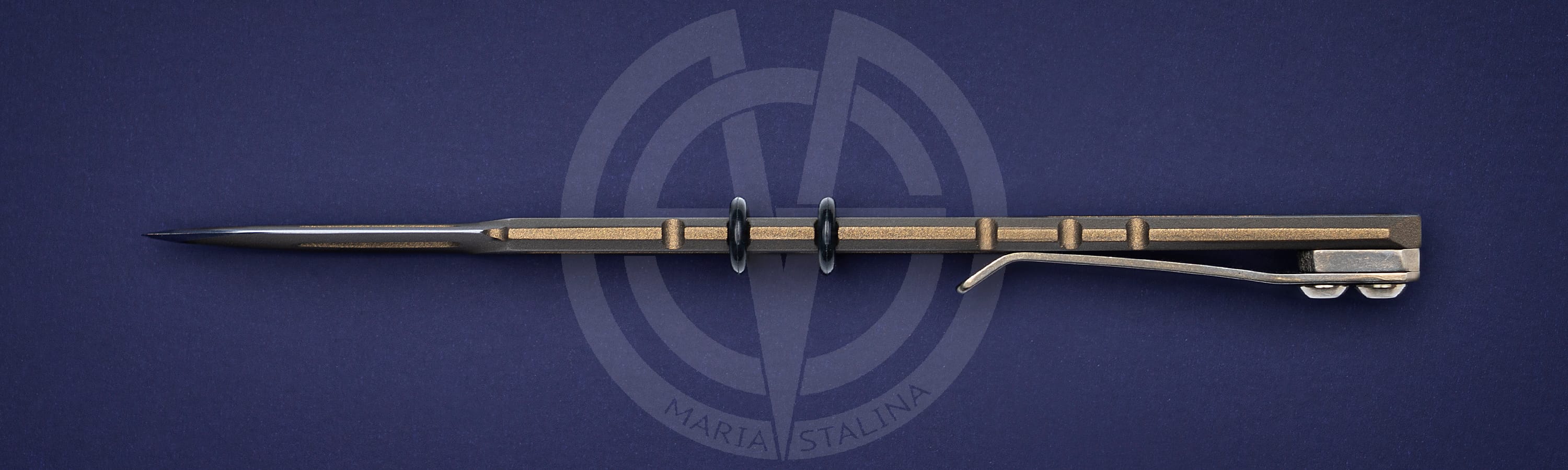 TAD скальпель Hurricane Razor Burnt Bronze_2