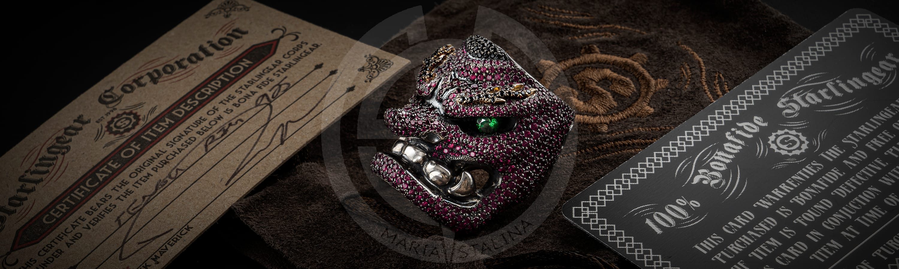 Кольцо Starlingear Tengu customization Maria Stalina ®