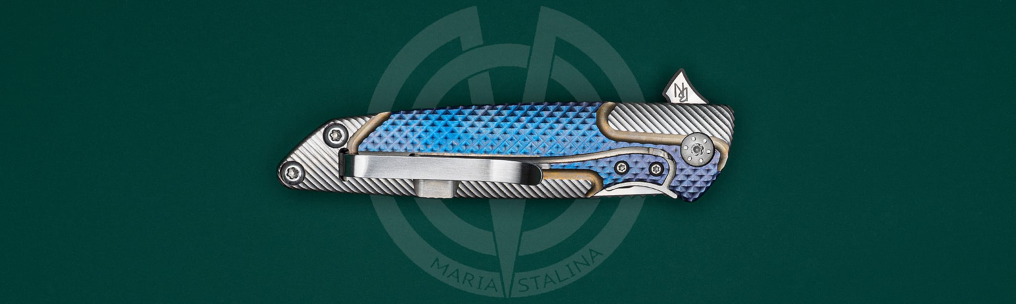Brian Nadeau нож Typhoon Blue_5