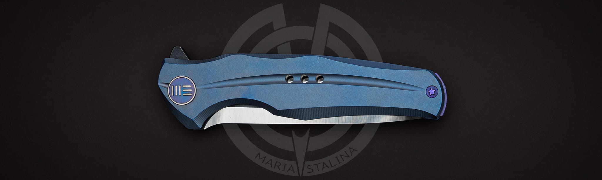 We Knife нож Model 601 Blue_4