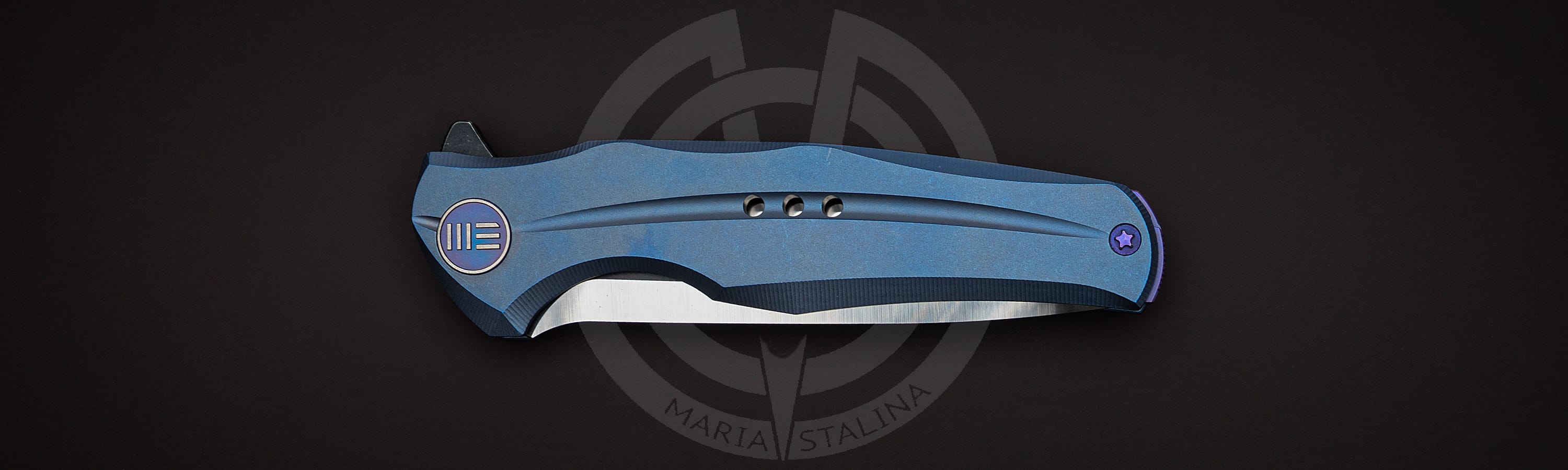 We Knife нож Model 601 Blue_4