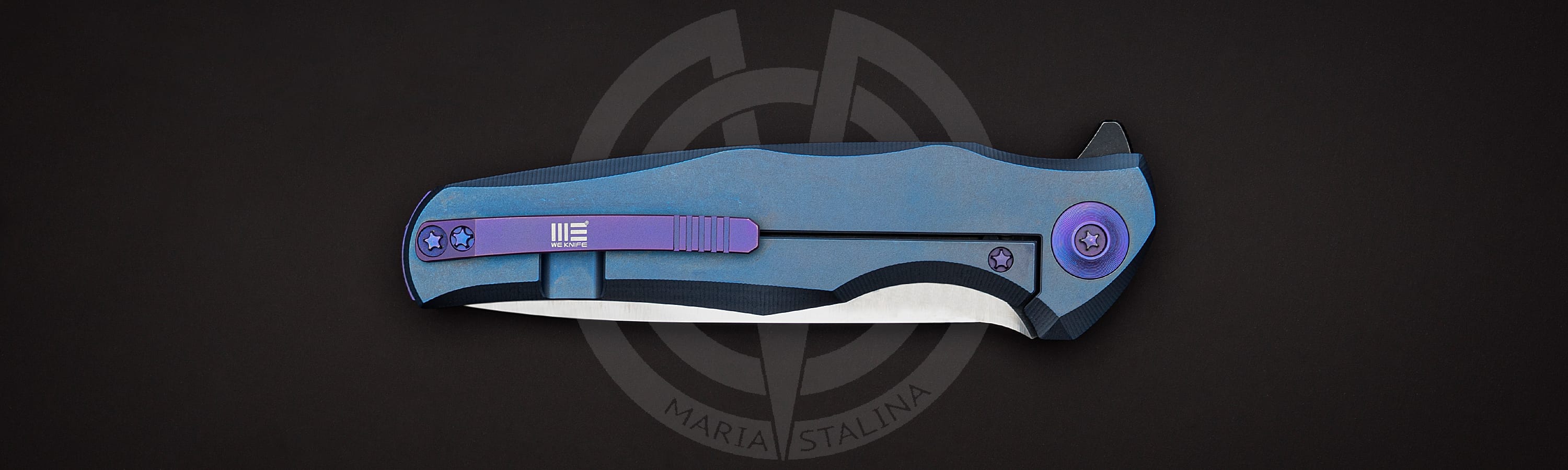 We Knife нож Model 601 Blue_5