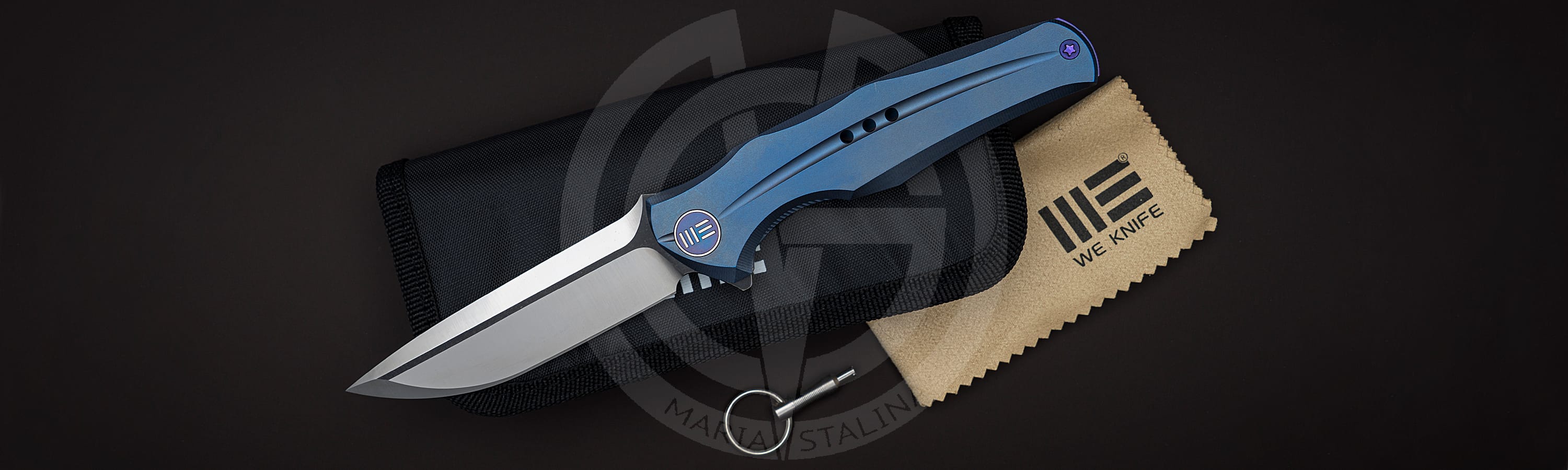 We Knife нож Model 601 Blue_6