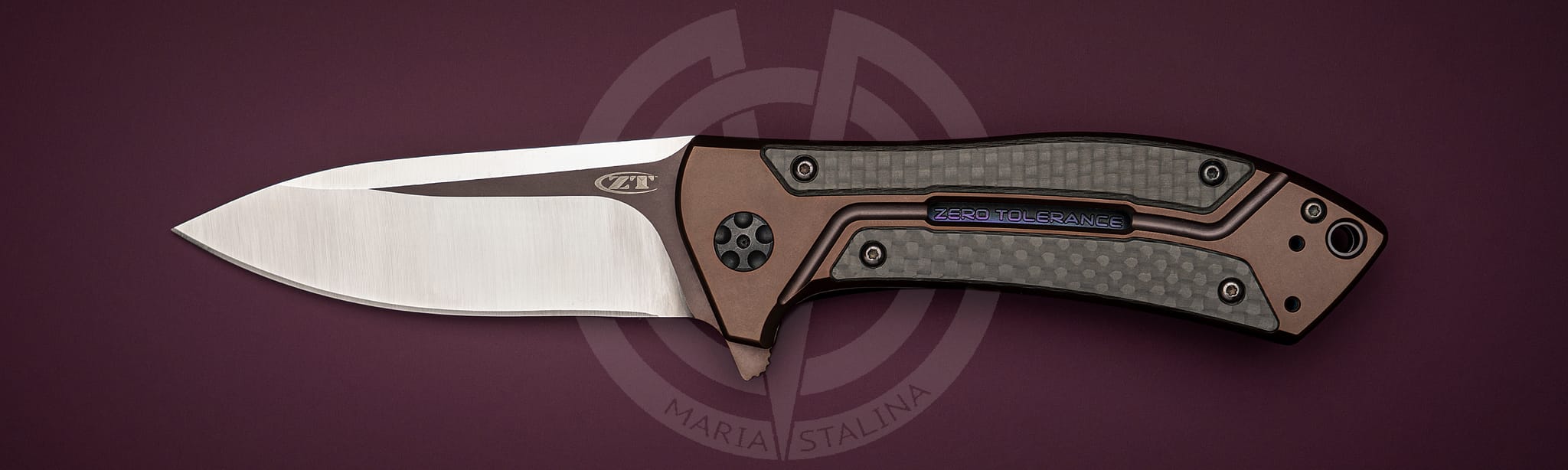 ZT нож 0801 CF SER. 0703