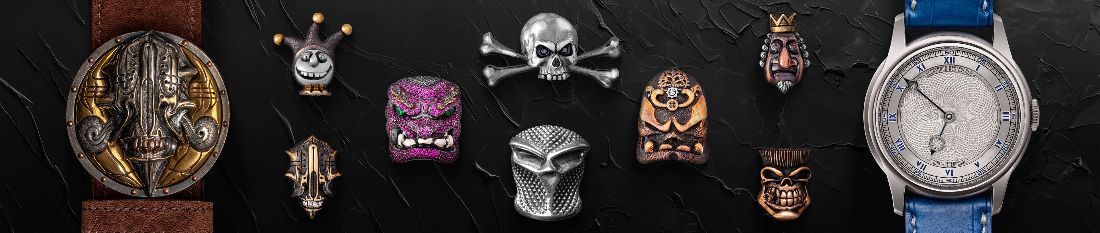 Original business gifts, brutal men’s talismans and charms, antique Japanese swords, and prestigious rare wristwatches Accessories & gifts: