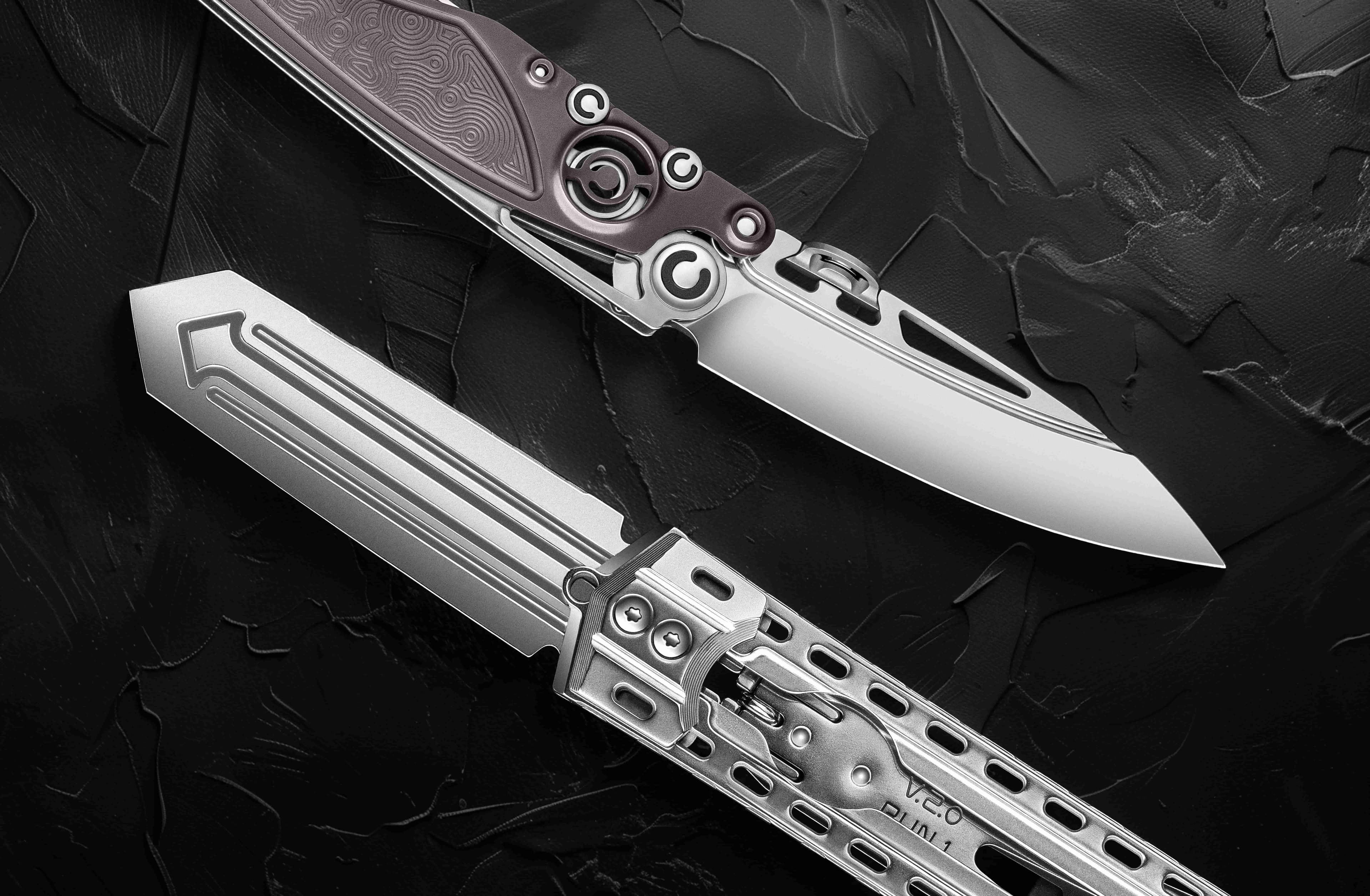 Our own production of custom knives with intricate designs and superior quality SiL Manufactory knives