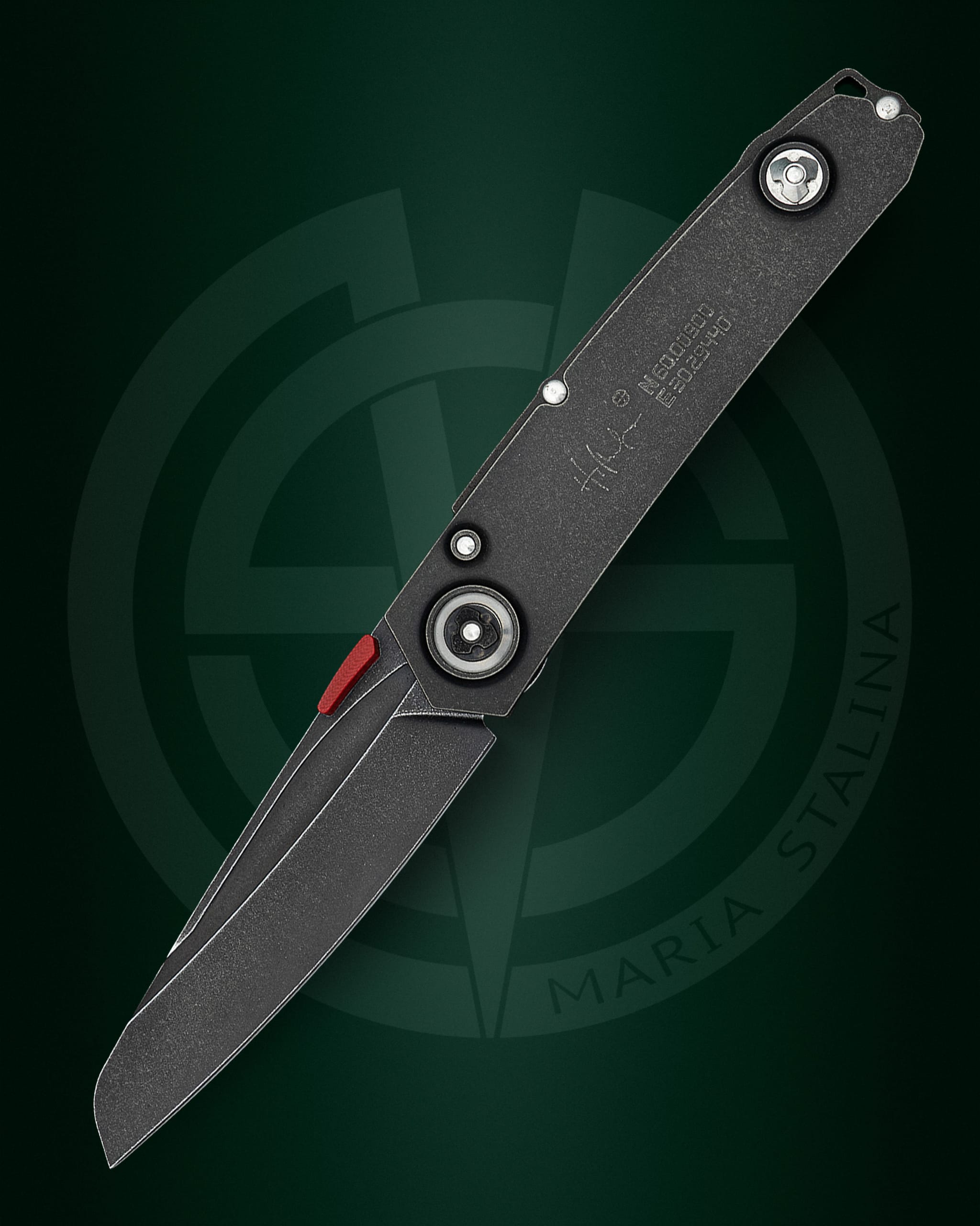 <p>This item is not a cold steel weapon.<br />
Comes with: box, certificate, wrench tool.</p> The knife Tachycardia Black SIL Manufactory