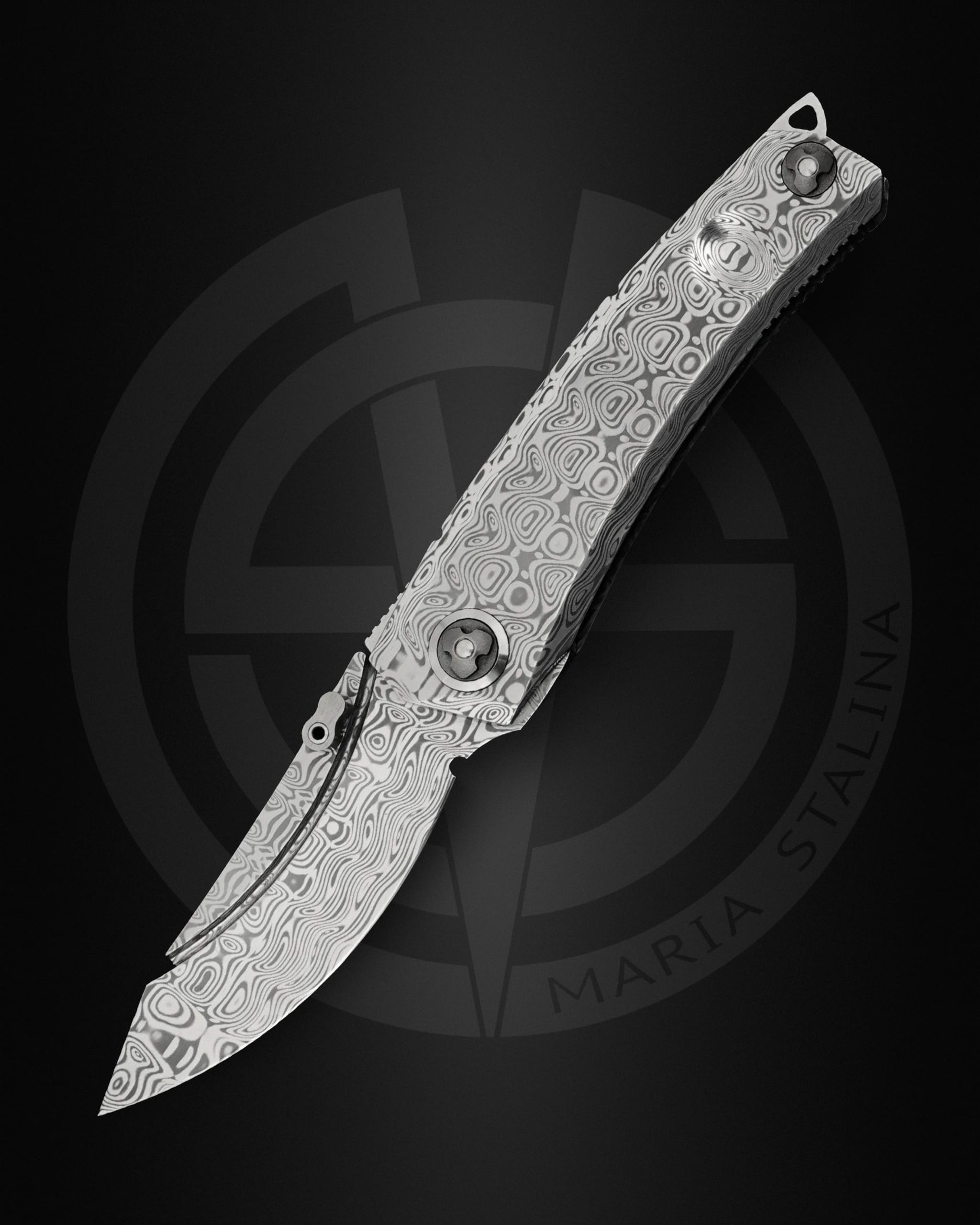 <p>This item is not a cold steel weapon.</p> The knife Rhino Damascus SIL Manufactory