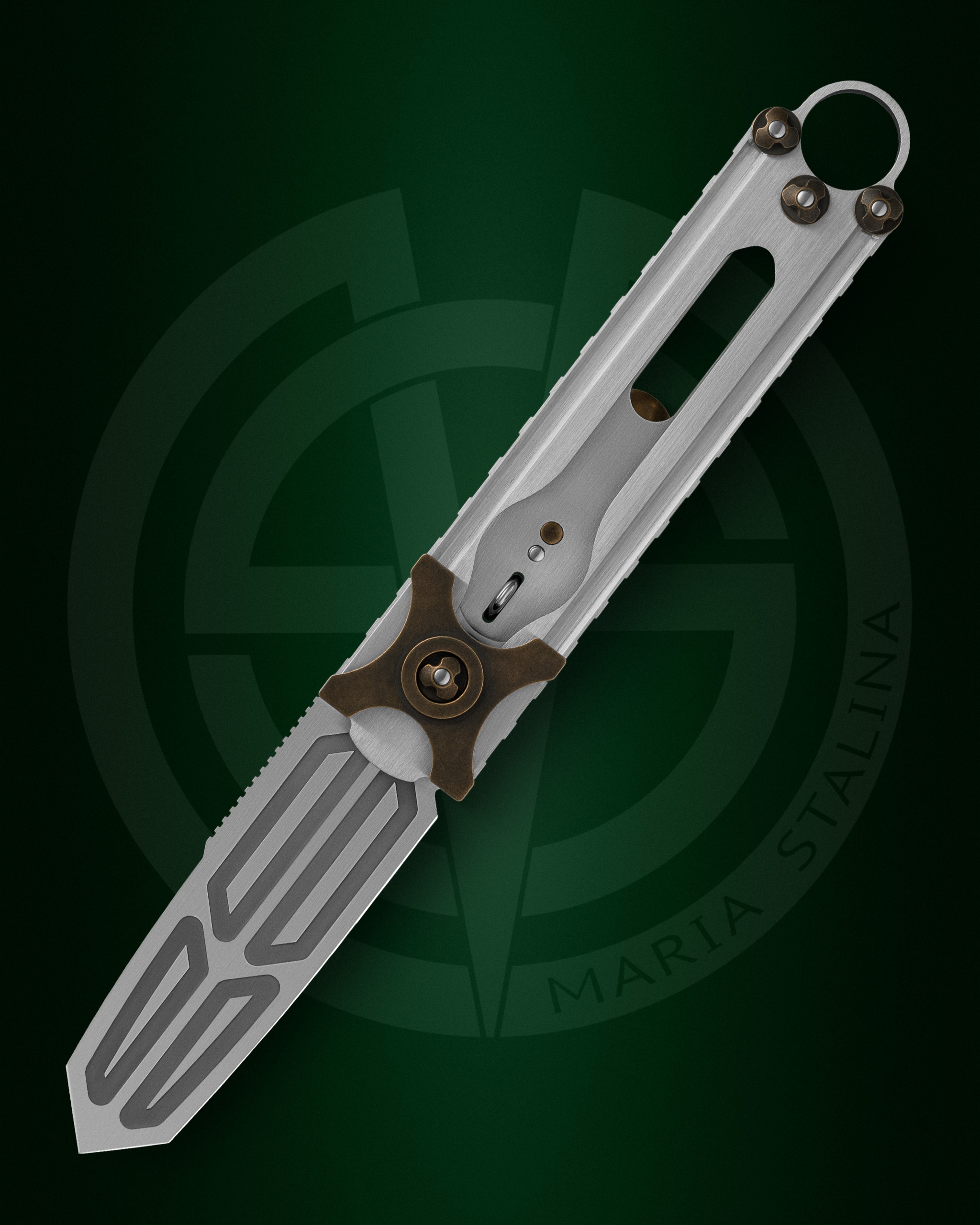 <p> </p>
<p>This item is not a cold steel weapon.<br />
Please note, the nuances of colors and small details of item can be different on pictures.<br />
Comes with: branded box, certificate, microfiber.</p> The knife Cyrax Gladio 9/10 SIL Manufactory
