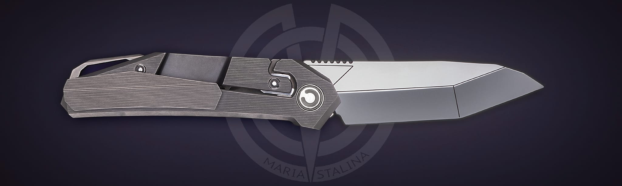 The knife Kalpa Run 1 BW 1/3 SiL Manufactory_1 The knife Kalpa Run 1 BW 1/3 SiL Manufactory_1