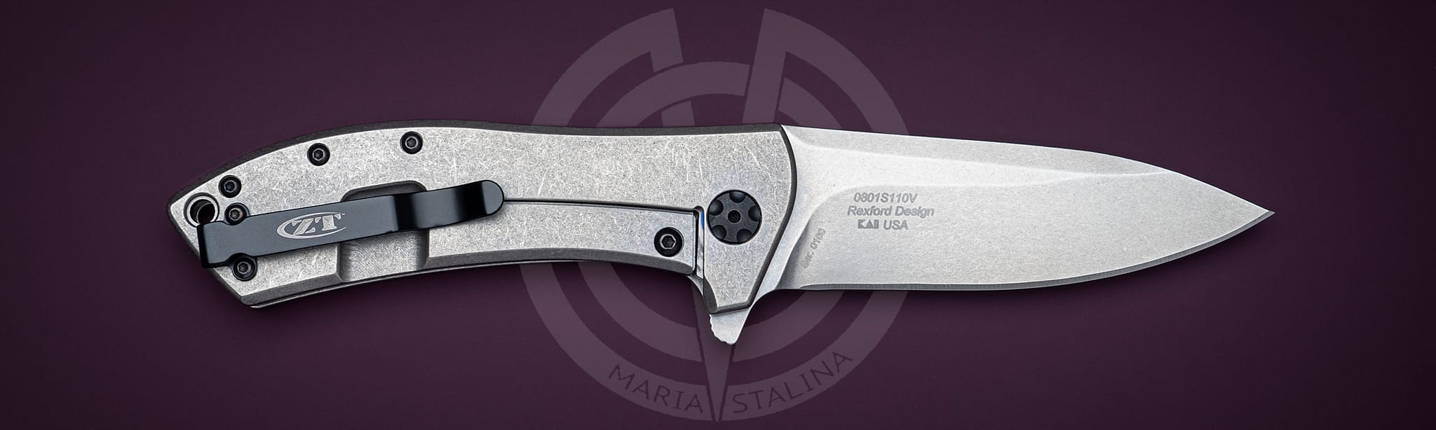 ZT нож 0801 Titanium_1 ZT нож 0801 Titanium_1