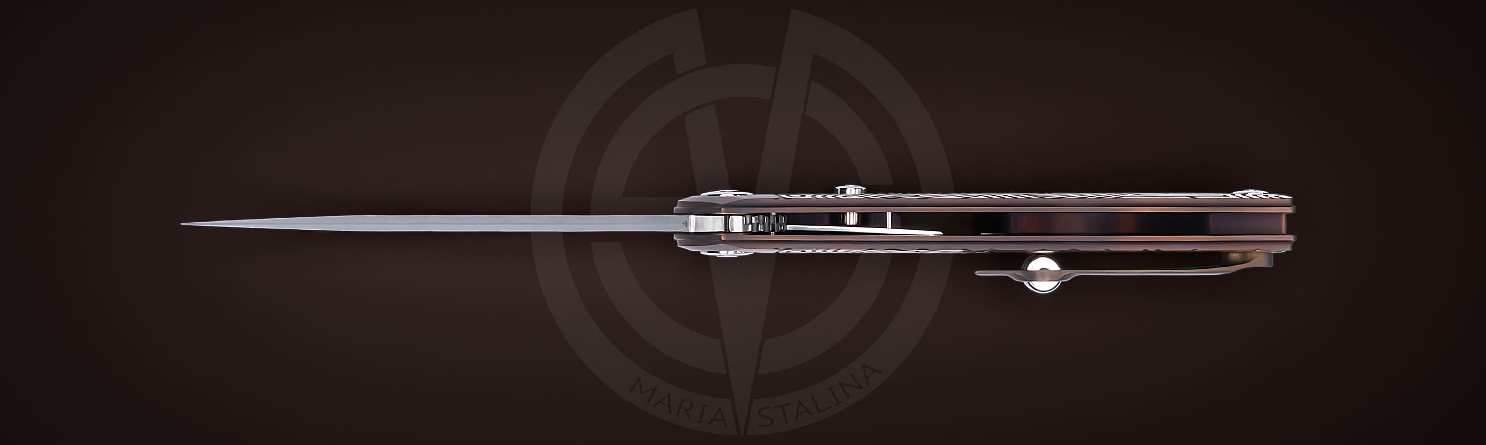 The knife Technoshaman 2.0. Slim (Gold) 3/10 SiL Manufactory_3 The knife Technoshaman 2.0. Slim (Gold) 3/10 SiL Manufactory_3