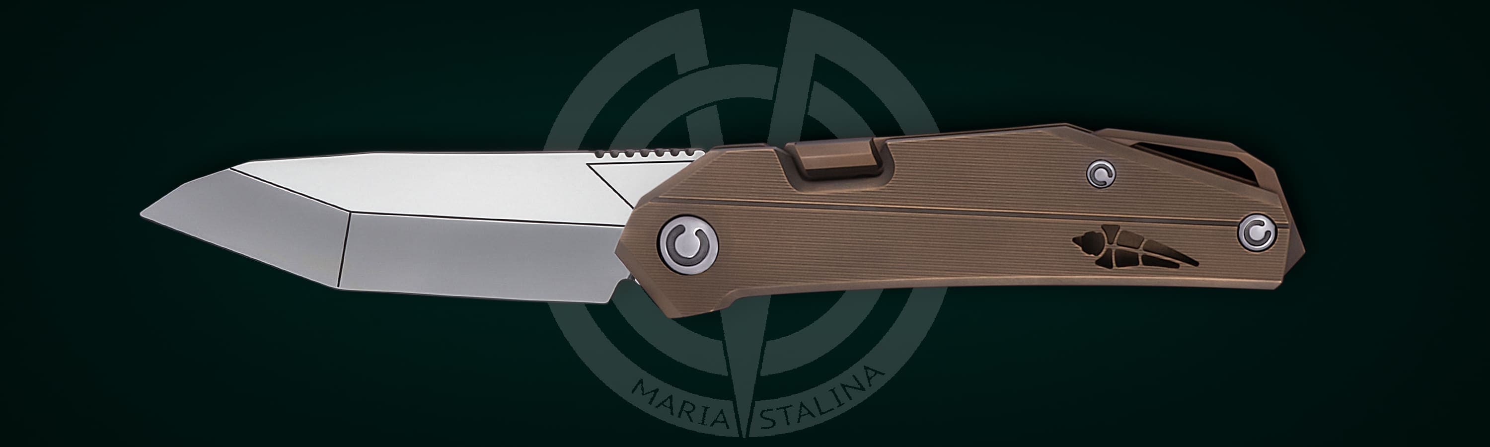 The knife Kalpa Run 2 BW/BR 1/5 SiL Manufactory The knife Kalpa Run 2 BW/BR 1/5 SiL Manufactory