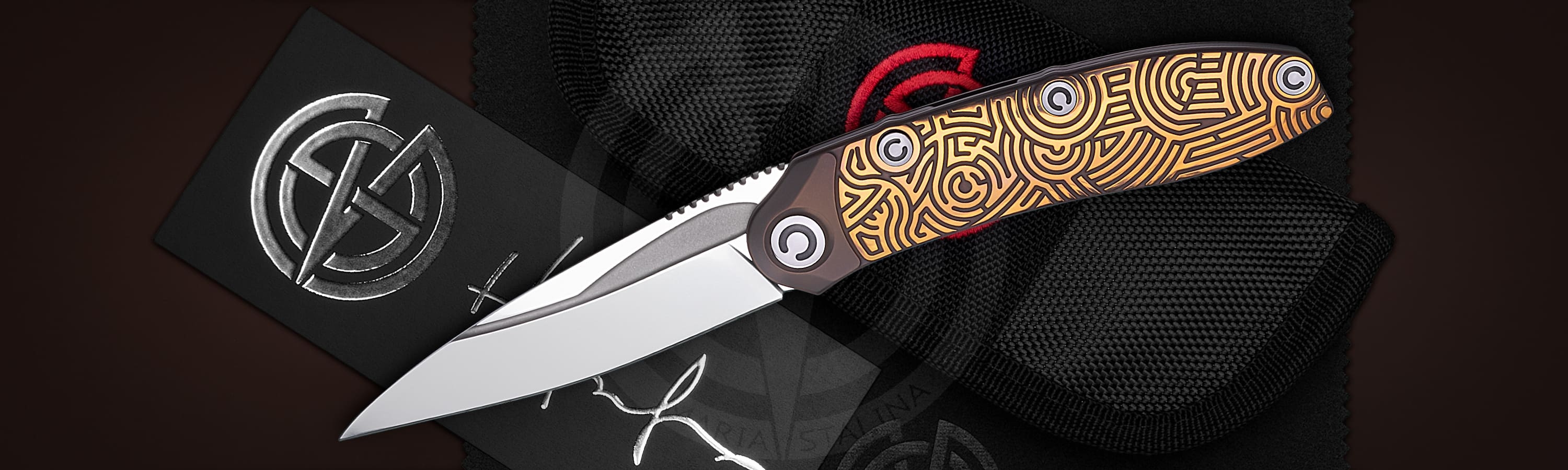 The knife Technoshaman 2.0. Slim (Gold) 3/10 SiL Manufactory_6 The knife Technoshaman 2.0. Slim (Gold) 3/10 SiL Manufactory_6