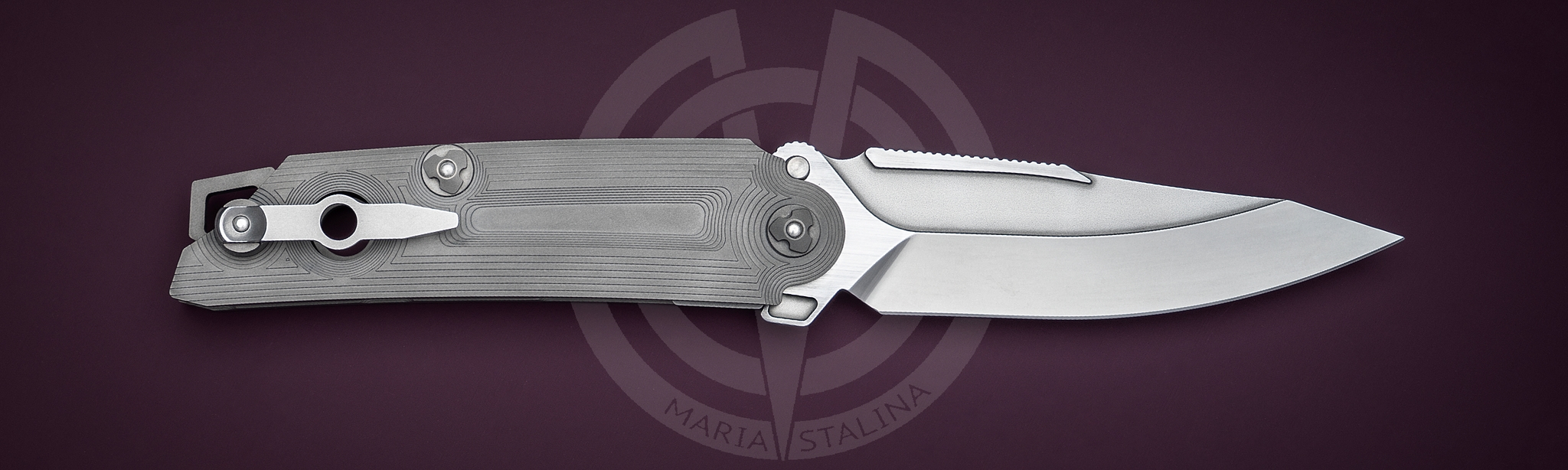 The knife Borziy Comanche Ti SiL Manufactory_1 The knife Borziy Comanche Ti SiL Manufactory_1