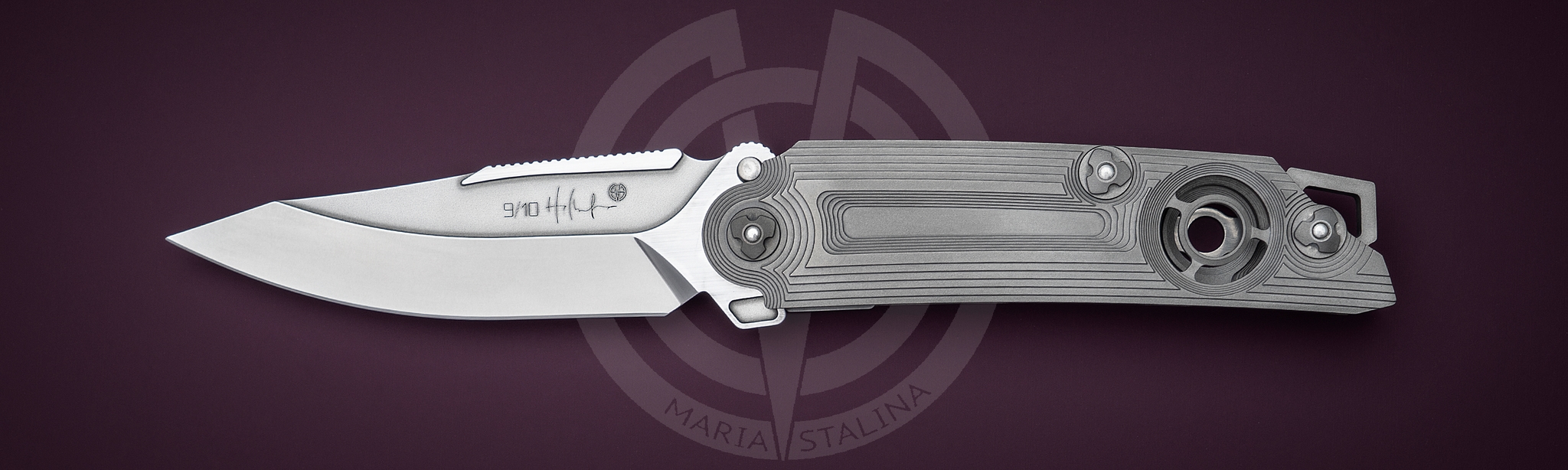 This item is not a cold steel weapon. <br>Comes with: case, certificate. The knife Borziy Comanche Ti SiL Manufactory