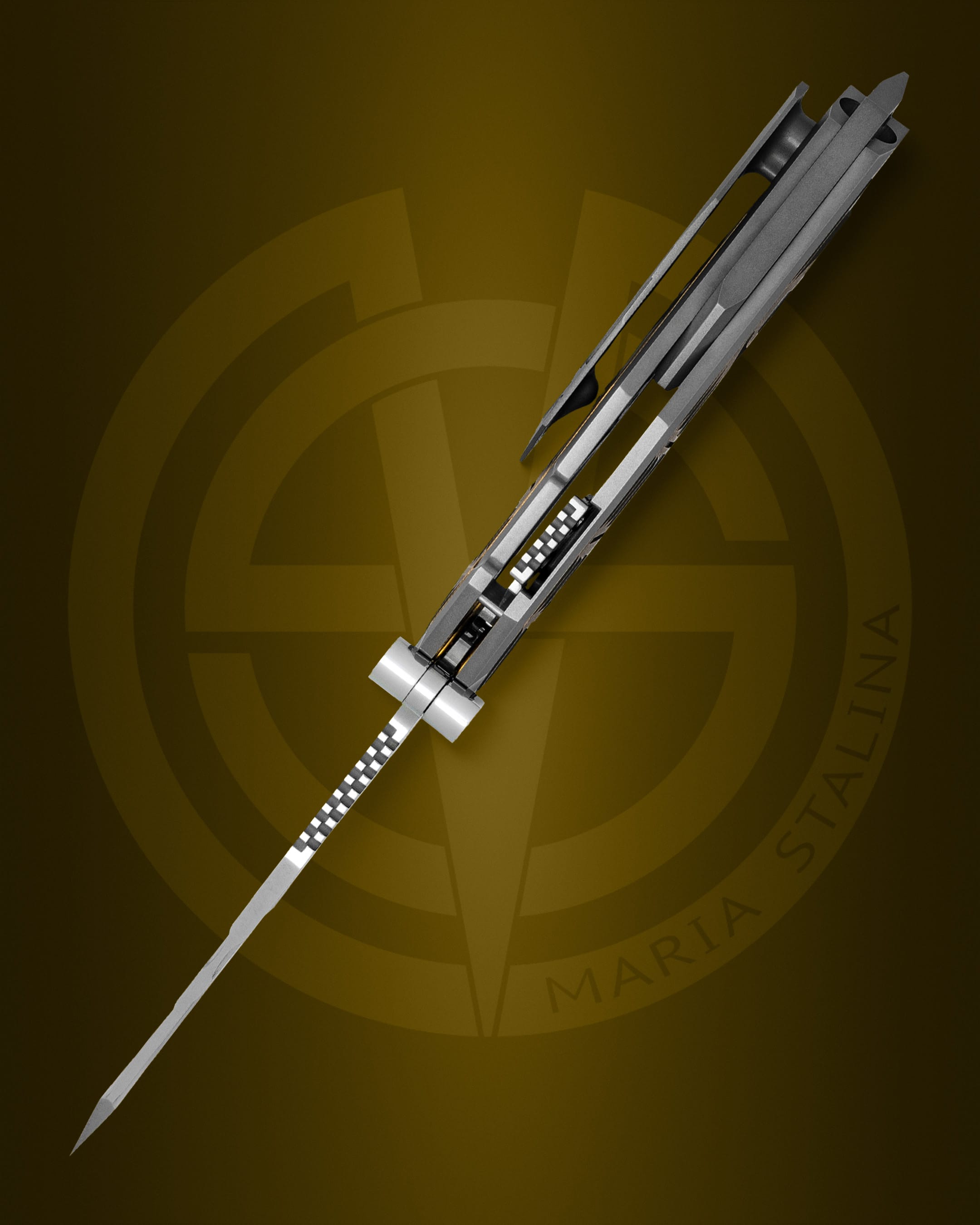 The knife SturmVogel (SV) Venus Run 1 2/5 SiL Manufactory_2 The knife SturmVogel (SV) Venus Run 1 2/5 SiL Manufactory_2