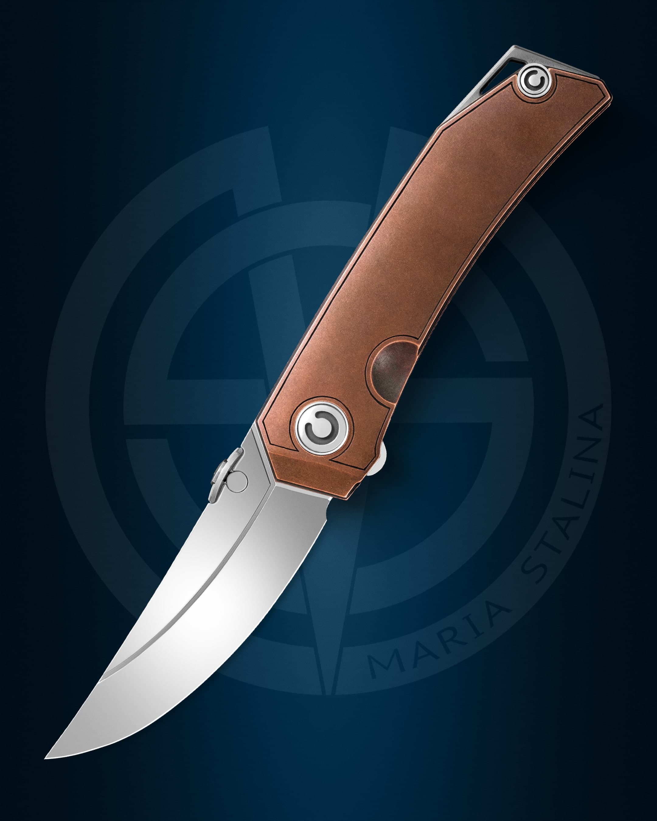 The knife Copper Snake (CS) Proto 1/2 SiL Manufactory The knife Copper Snake (CS) Proto 1/2 SiL Manufactory