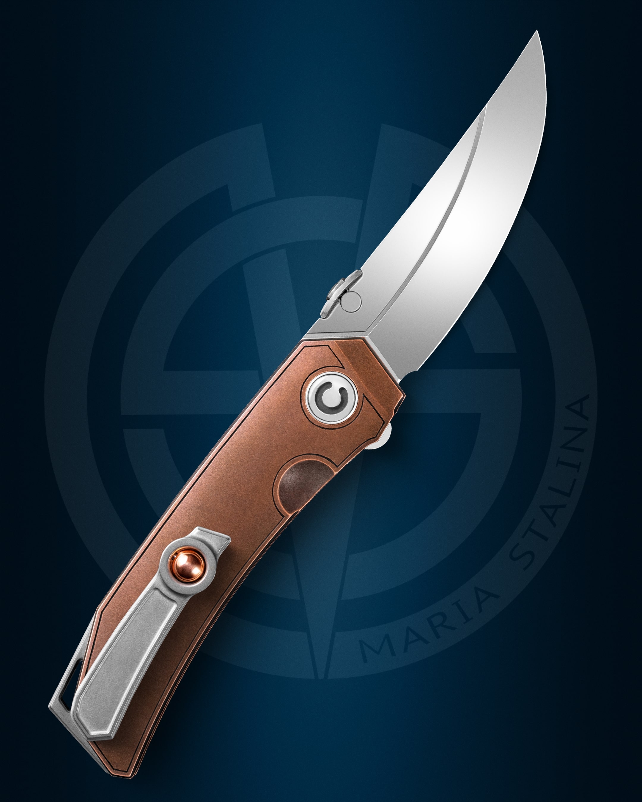The knife Copper Snake (CS) Proto SiL Manufactory_1 The knife Copper Snake (CS) Proto SiL Manufactory_1