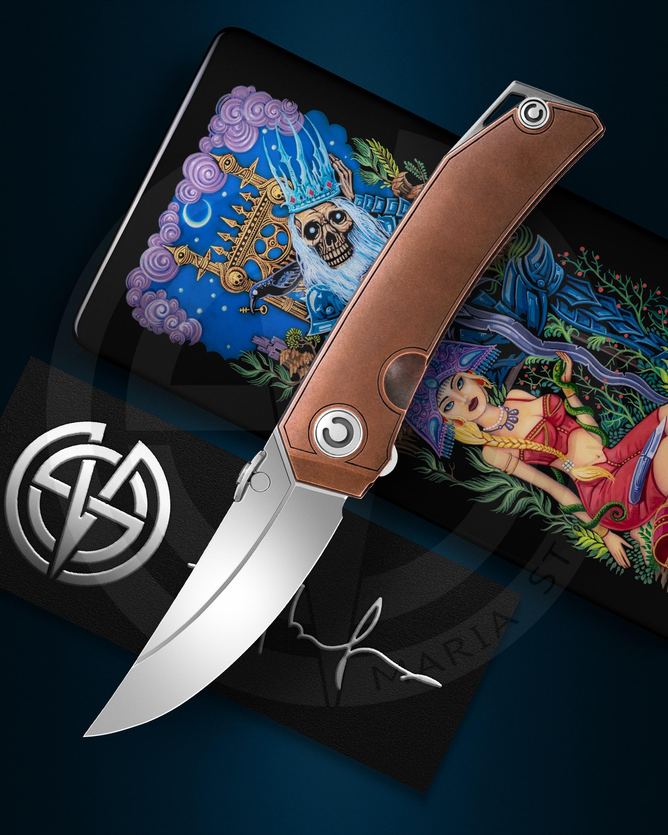 The knife Copper Snake (CS) Proto SiL Manufactory_6 The knife Copper Snake (CS) Proto SiL Manufactory_6