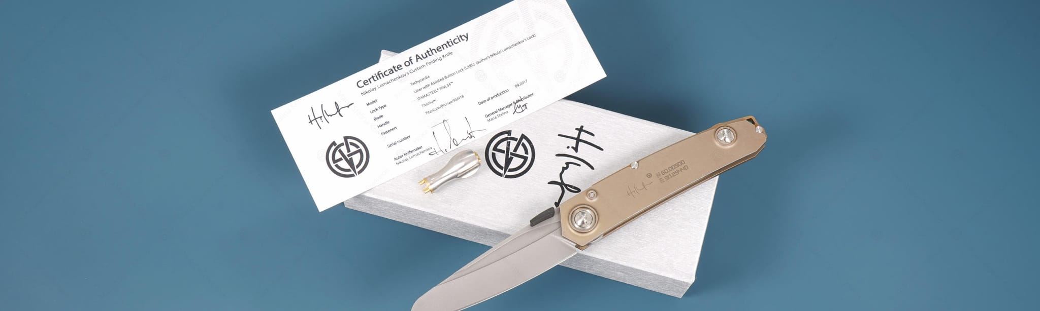 The knife Tachycardia Bronze SiL Manufactory _6 The knife Tachycardia Bronze SiL Manufactory _6