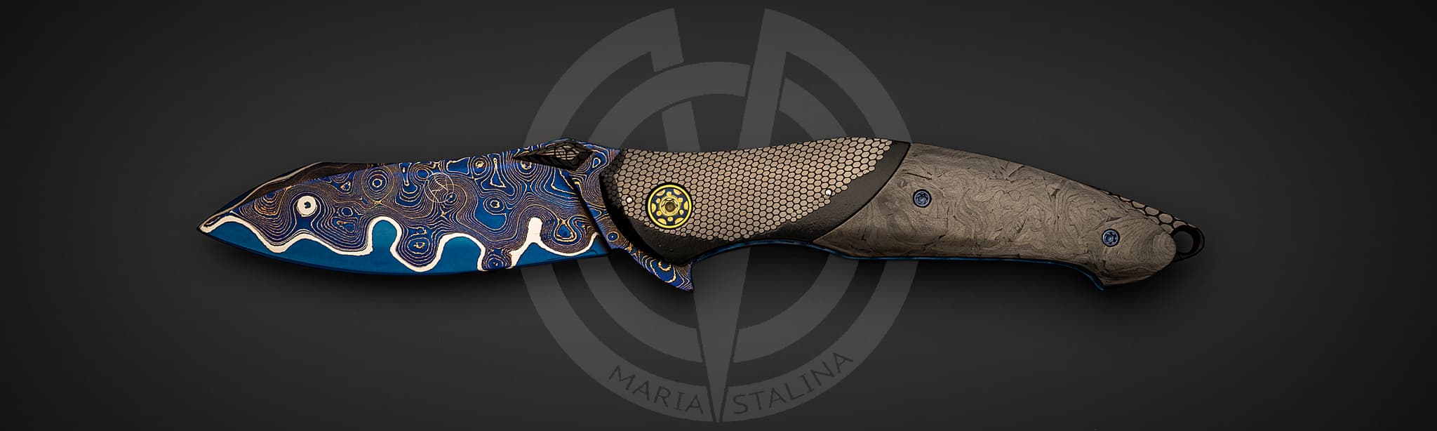 Peter Martin нож Nebula custom flipper Peter Martin нож Nebula custom flipper