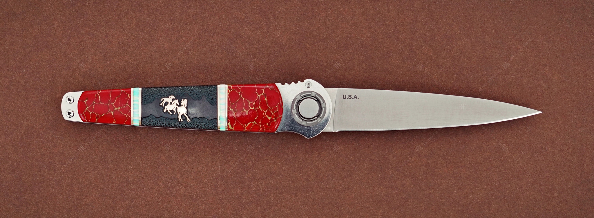 Lone Wolf Knives Paul Defender Mustang_1 Lone Wolf Knives Paul Defender Mustang_1