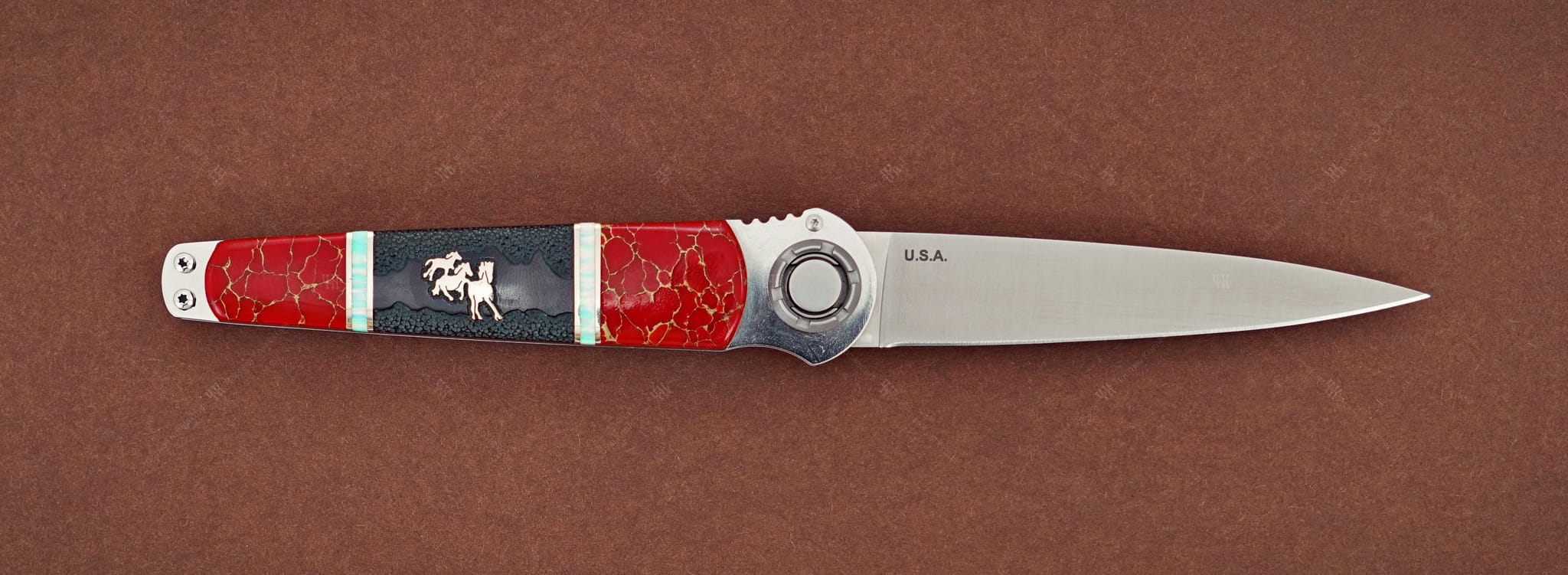 Lone Wolf Knives Paul Defender Mustang_1 Lone Wolf Knives Paul Defender Mustang_1
