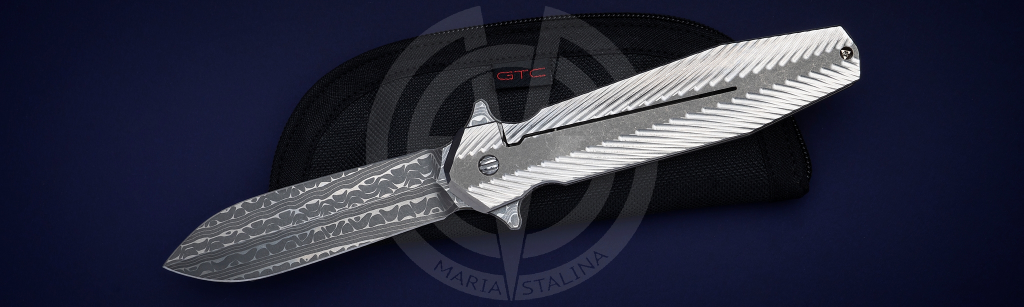 GTC Knives нож Due Damascus_6 GTC Knives нож Due Damascus_6