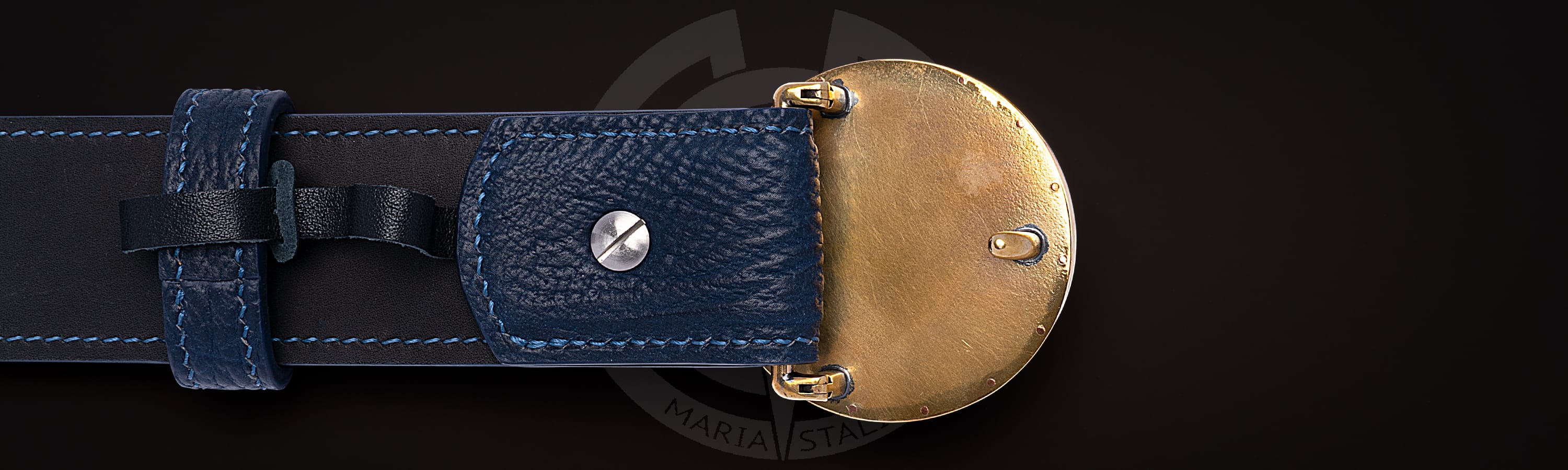 Ремень с авторской пряжкой «Gloomy Samurai» Акула_2 Ремень с авторской пряжкой «Gloomy Samurai» Акула_2