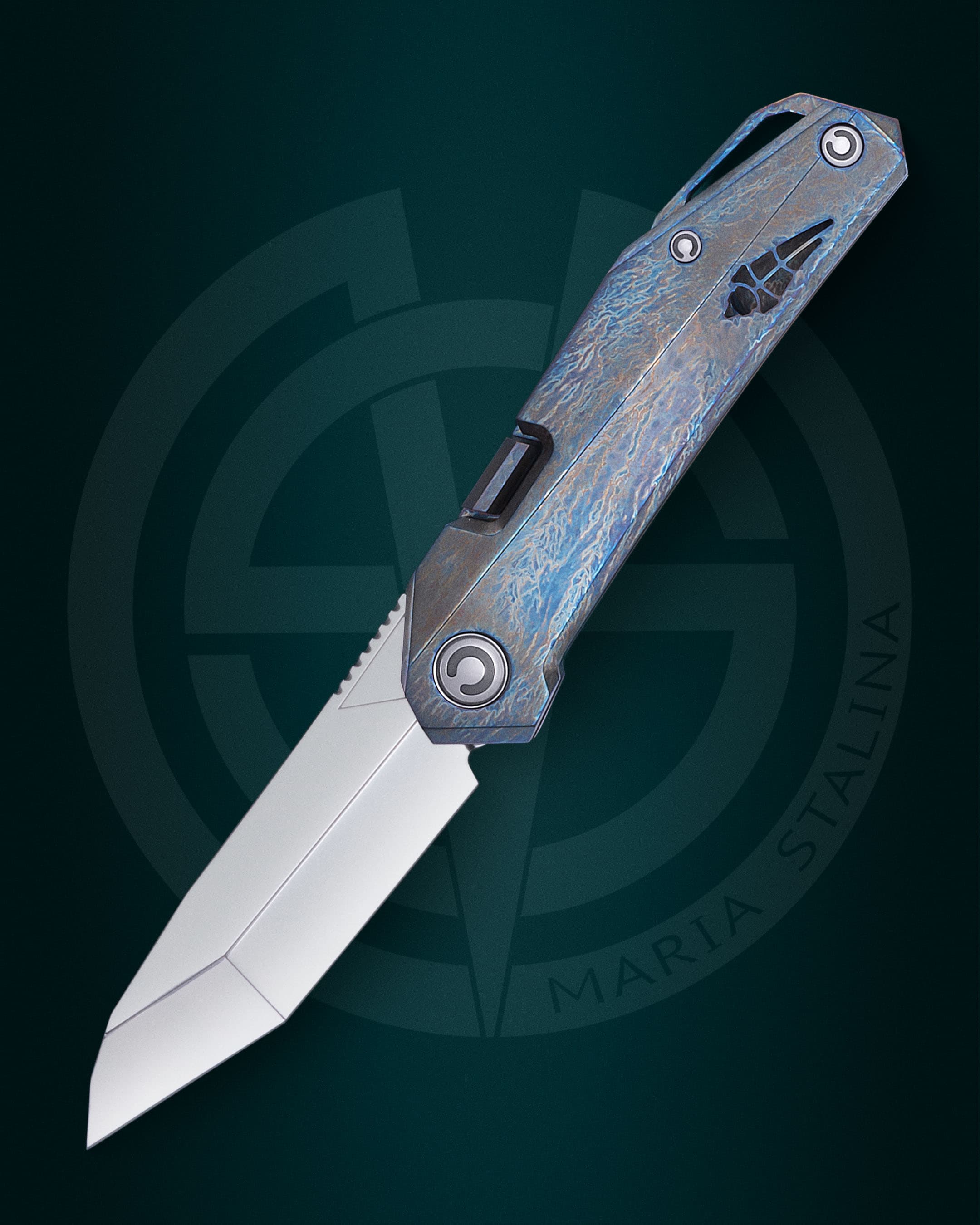 The knife Kalpa Run 1 BL 3/5 SiL Manufactory The knife Kalpa Run 1 BL 3/5 SiL Manufactory