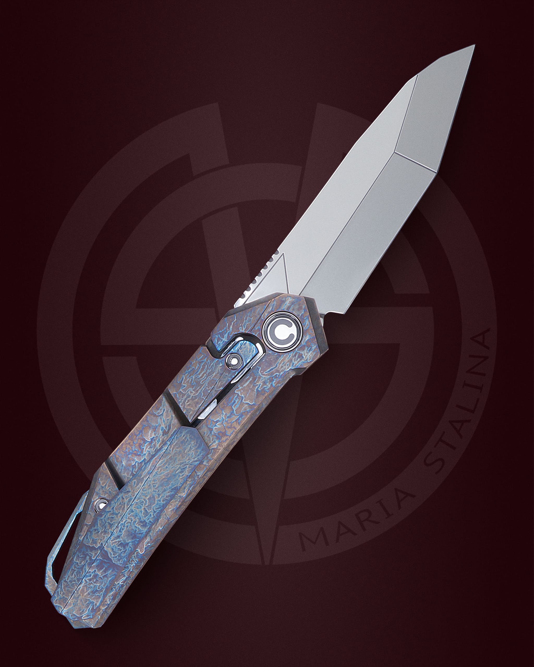 The knife Kalpa Run 1 BL 5/5 SiL Manufactory_1 The knife Kalpa Run 1 BL 5/5 SiL Manufactory_1