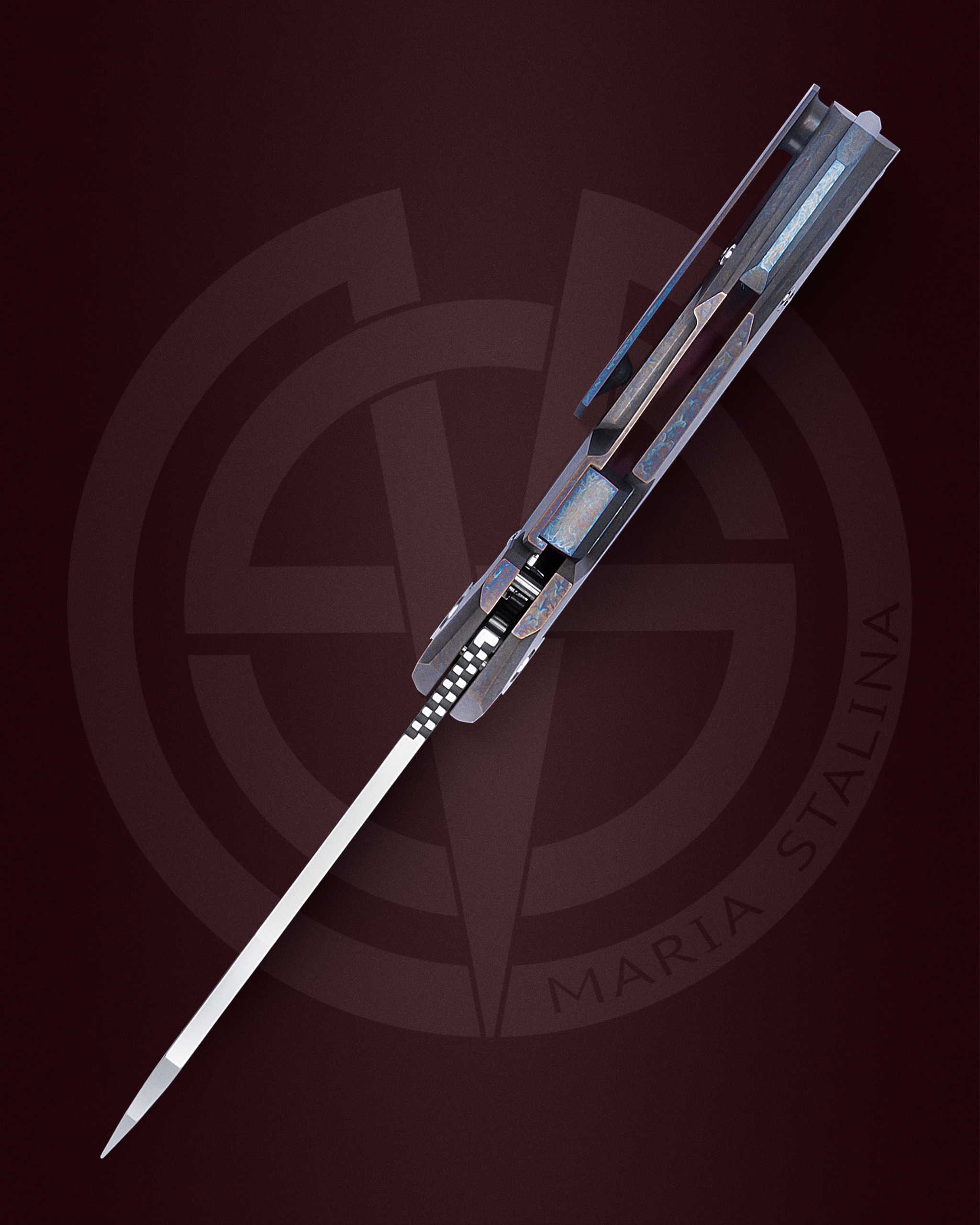 The knife Kalpa Run 1 BL 5/5 SiL Manufactory_2 The knife Kalpa Run 1 BL 5/5 SiL Manufactory_2