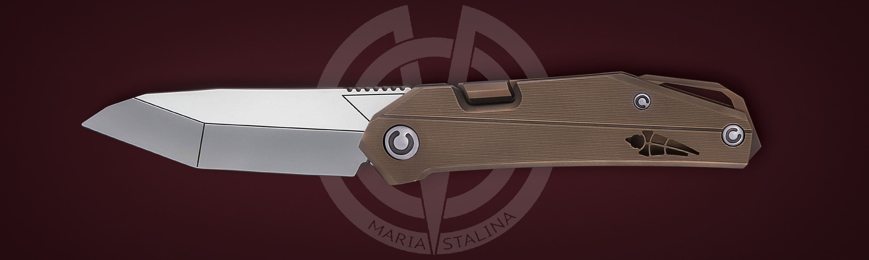 The knife Kalpa Run 2 BW/BR 4/5 SiL Manufactory The knife Kalpa Run 2 BW/BR 4/5 SiL Manufactory