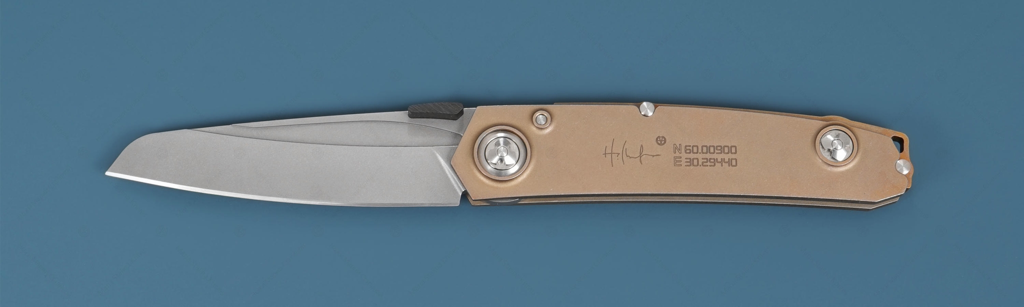 <p>This item is not a cold steel weapon.</p> The knife Tachycardia Bronze SIL Manufactory