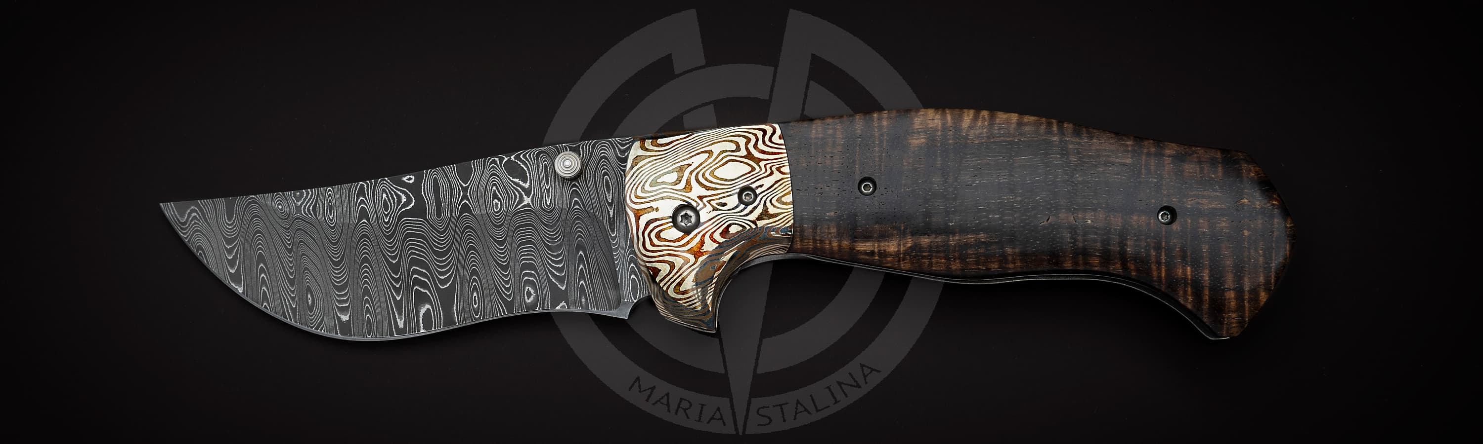 Les George Hydra XL Damascus Les George Hydra XL Damascus