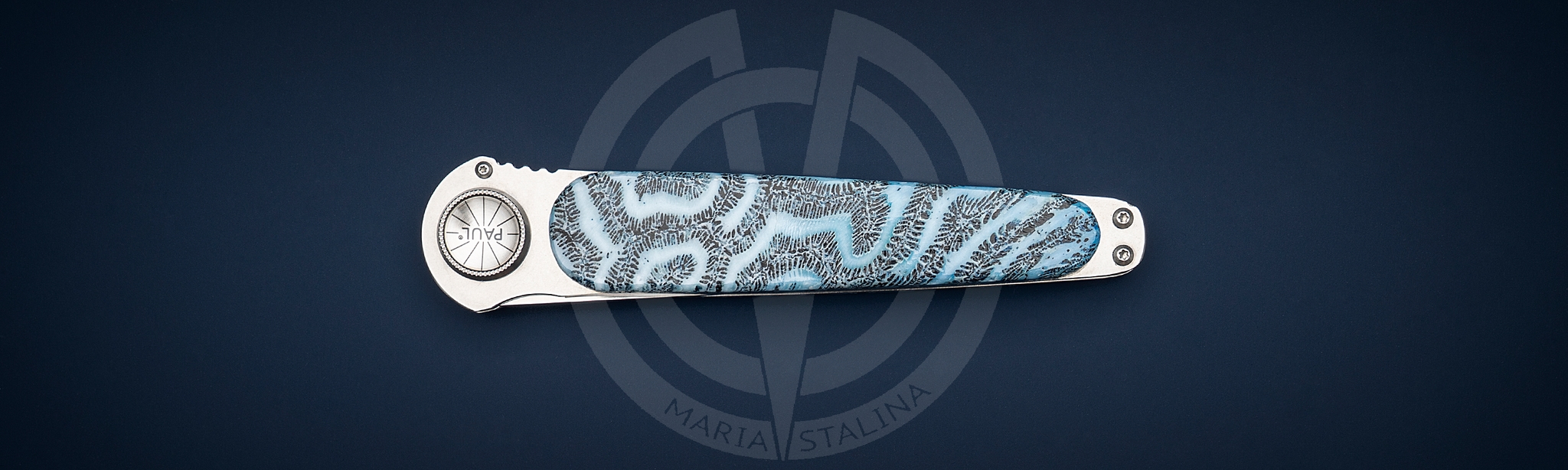 Lone Wolf Knives нож Defender Brain Coral_4 Lone Wolf Knives нож Defender Brain Coral_4