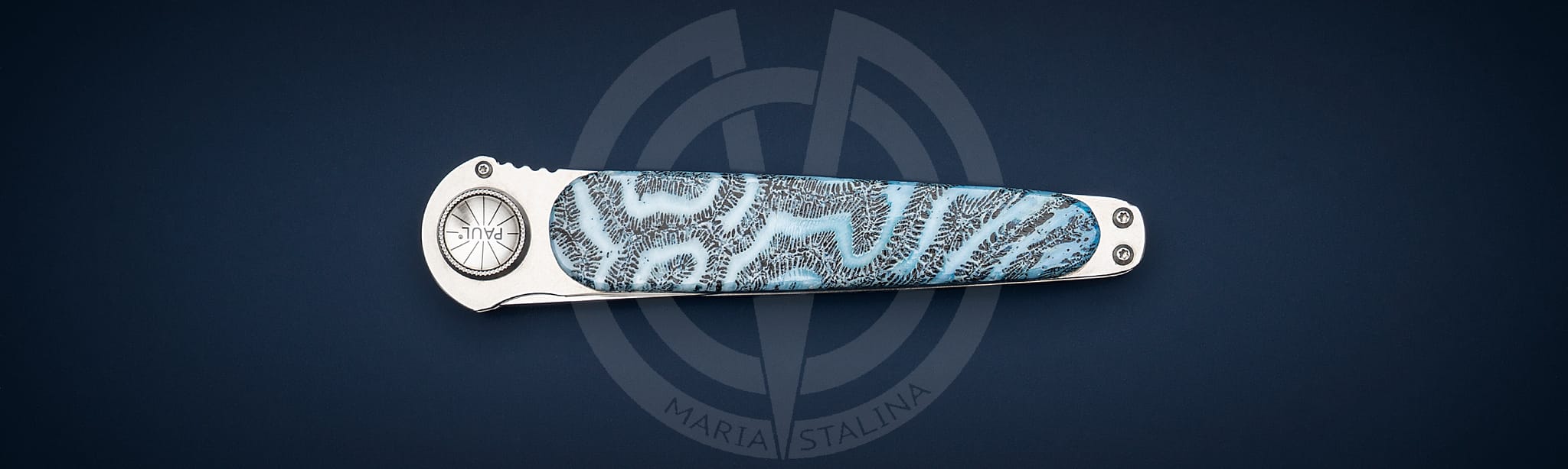 Lone Wolf Knives нож Defender Brain Coral_4 Lone Wolf Knives нож Defender Brain Coral_4
