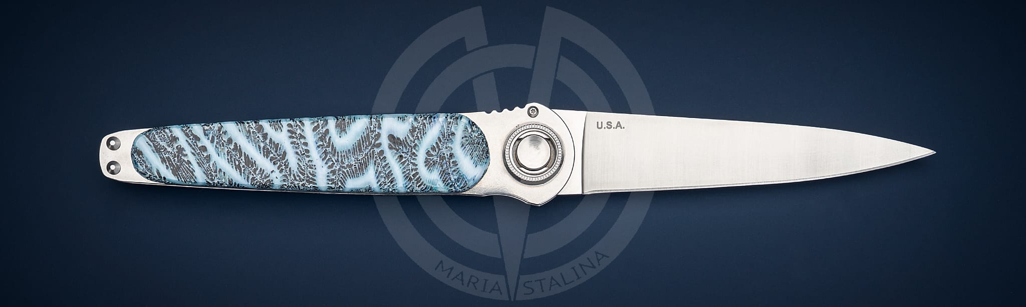 Lone Wolf Knives нож Defender Brain Coral_1 Lone Wolf Knives нож Defender Brain Coral_1