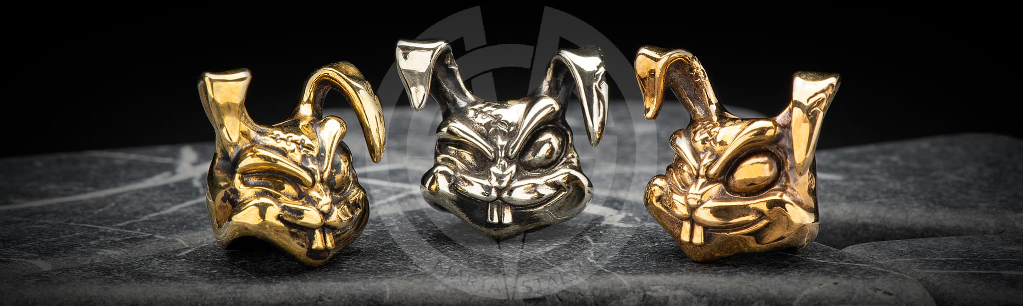 Mad Rabbit бусина из латуни Голосов Евгений_4 Mad Rabbit бусина из латуни Голосов Евгений_4