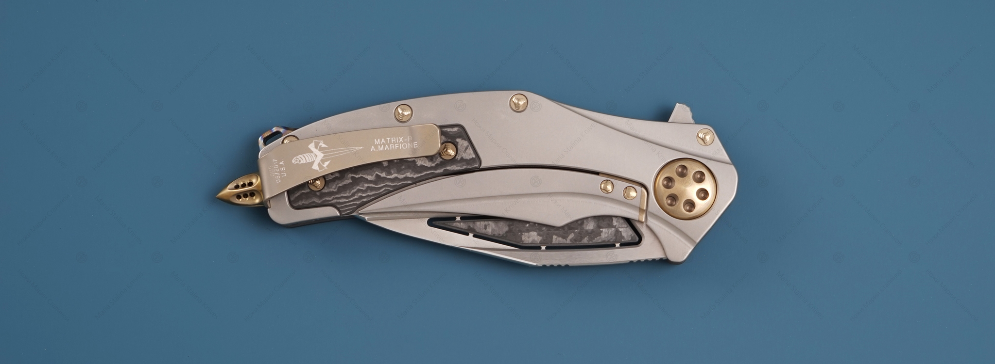 Marfione Custom Knives нож Matrix-R_5 Marfione Custom Knives нож Matrix-R_5