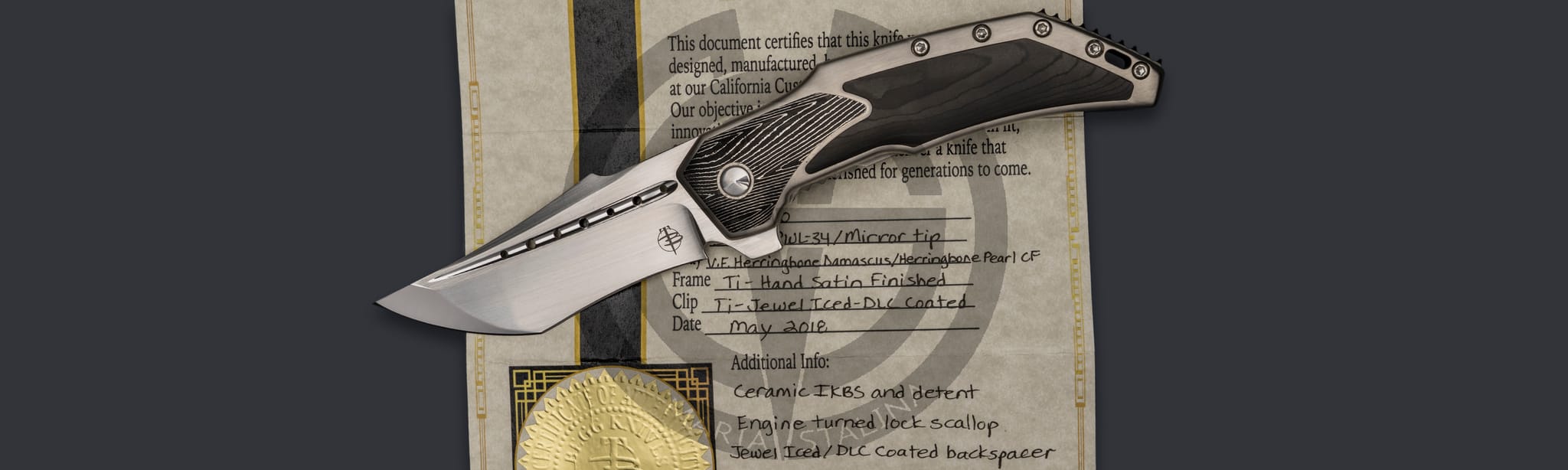 Begg Knives Astio Damascus Bolster_6 Begg Knives Astio Damascus Bolster_6