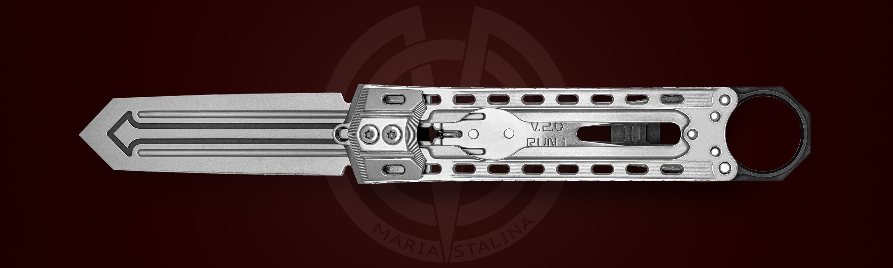 The knife Cyrax Run 1 V.2.0 6/8 SiL Manufactory The knife Cyrax Run 1 V.2.0 6/8 SiL Manufactory