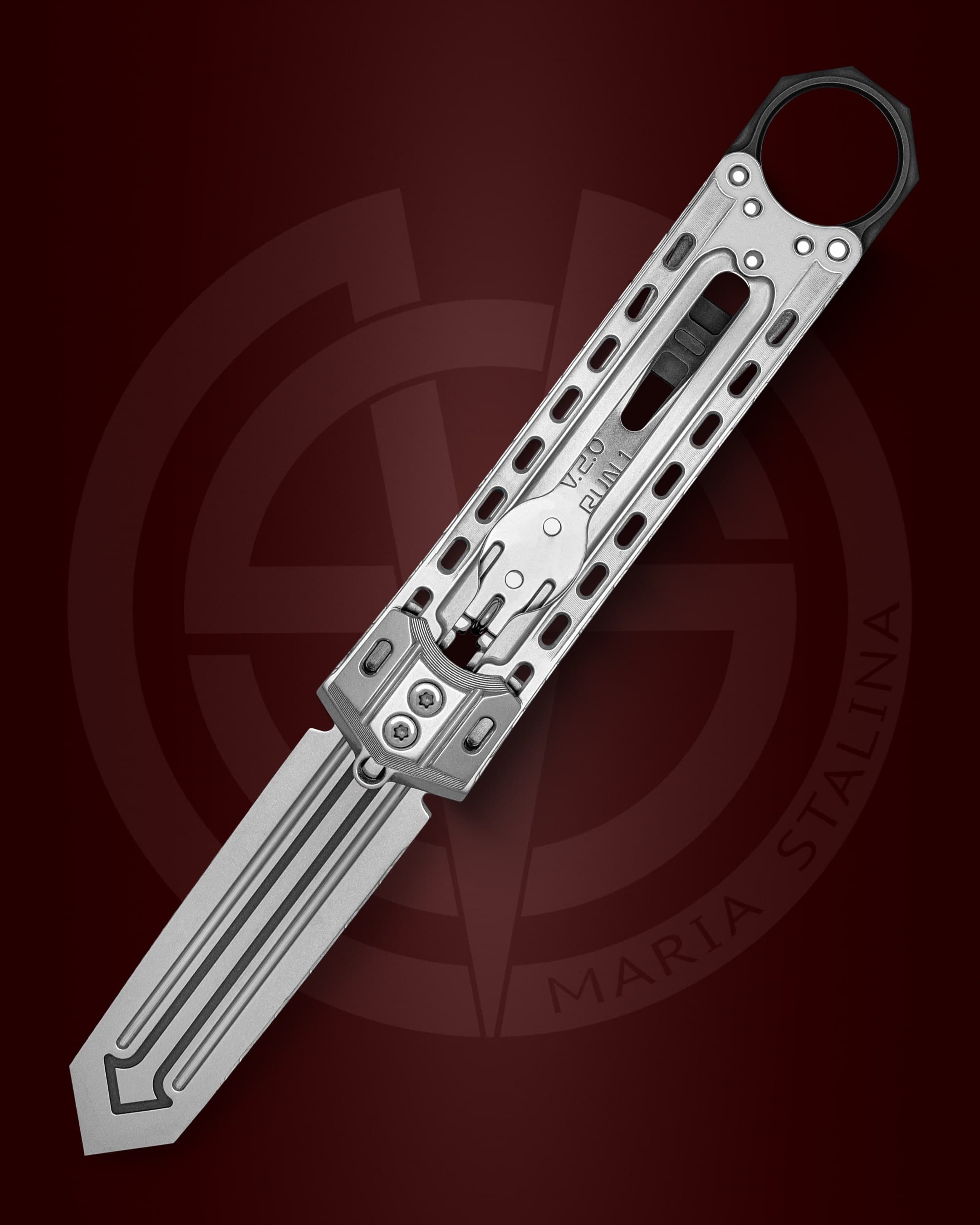 The knife Cyrax Run 1 V.2.0 6/8 SiL Manufactory The knife Cyrax Run 1 V.2.0 6/8 SiL Manufactory