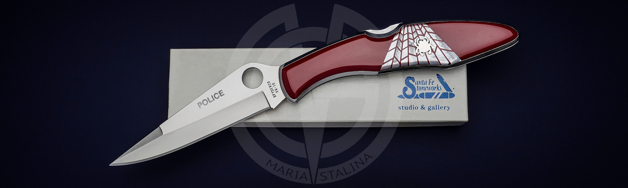 Spyderco нож Police Red_6 Spyderco нож Police Red_6